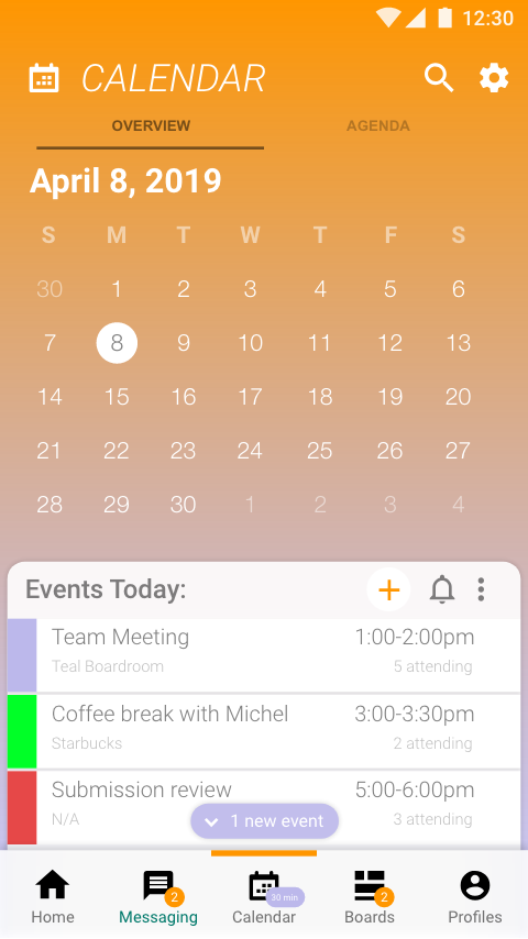 Calendar-Overview